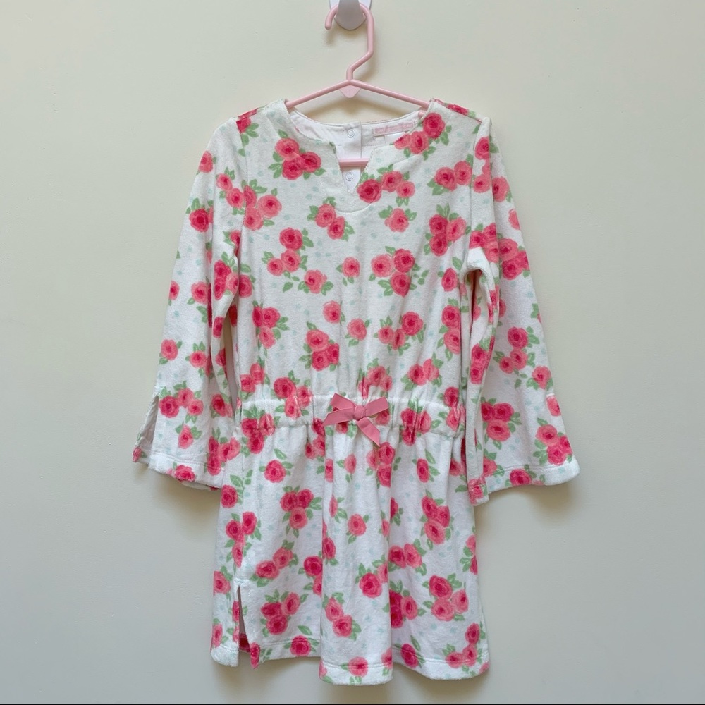 JANIE AND JACK Floral Print Swim Coverup Girls Size 4